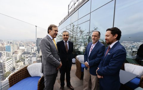 Ricardo Dueñas, José Luis Morejón, Mauricio Morillo y Alexander Hinojosa.
