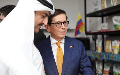 Lasso nombró a Del Cioppo como embajador de Ecuador en Qatar en el contexto del Mundial del Fútbol de 2022.