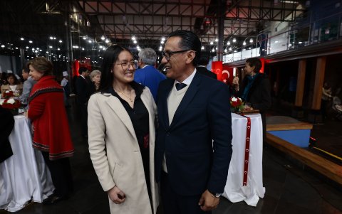 Joselyn Revelo y Juan Revelo.