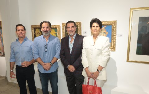 Ricardo Martínez, José Luis Santos, Xavier Castro y Virginia Andrade.