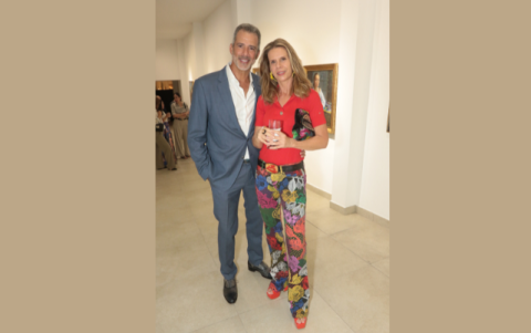 Samuel Reyes y Sandrine de Reyes.