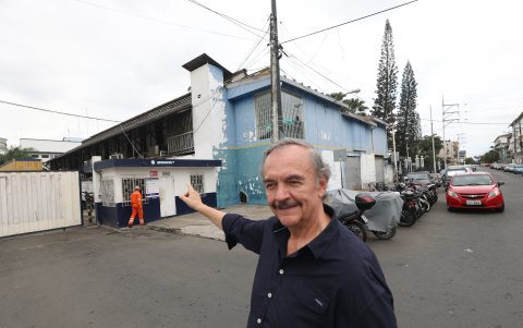 Visita. Una parte de la estructura no ha tenido variaciones, asegura Melvin Hoyos.