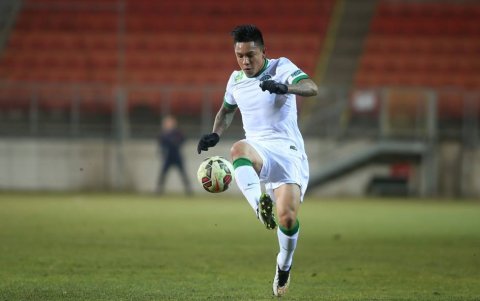 Ramírez fue titular y participó todo el encuentro en la caída 2-1 ante Kecskemét.