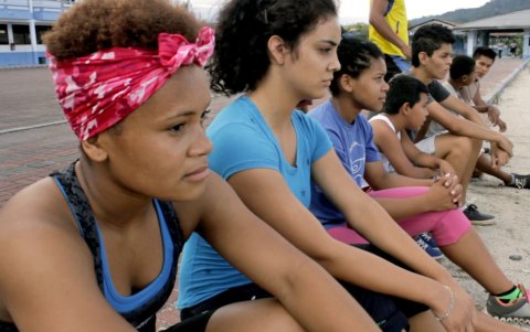 El documental tiene imágenes inéditas de la deportista desde niña.