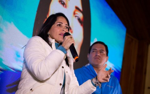 En las presidenciales anticipadas de 2023, Luisa González hizo binomio con Andrés Arauz como vicepresidente, quien en 2021 ya fue candidato a la Presidencia del correísmo.