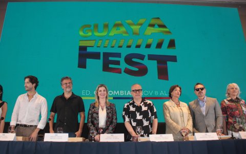 Durante la inauguración en el hotel Hilton Colón.