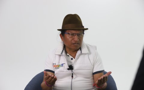 Churuchumbi ganó las primeras elecciones de Pachakutik, pero el resultado fue anulado.