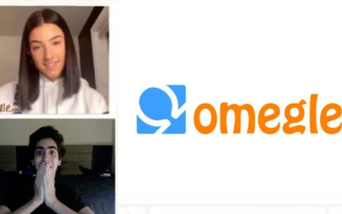Influencer conversando con usuarios de Omegle
