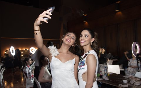 Samantha Torres y Martina Ontaneda.