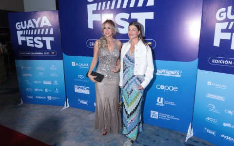 Susana González.con Rossana Queirolo.