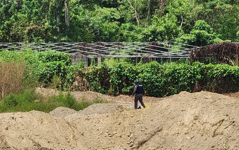 Según los peritos, en el atentado los autores usaron pentolita, una sustancia altamente destructiva.