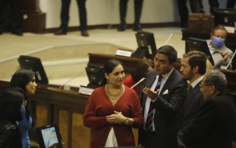 Pazmiño presentó la denuncia contra Lasso, en abril de 2023.