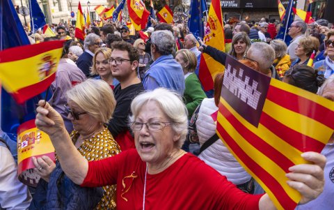 Personas de todas las edades participaron de la marcha