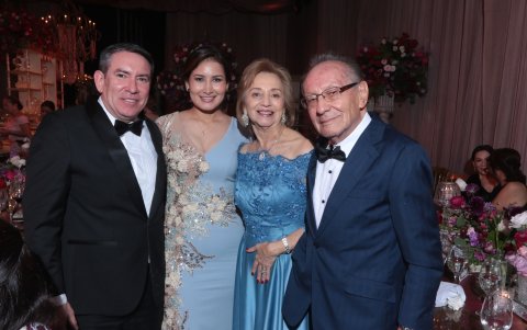Galo Ullauri, María José Ayala, Martha Maldonado y Gustavo Estrella.