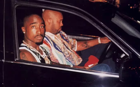 Ultima fotografía de Tupac en Las Vegas, a su lado Duane Keith Davis
