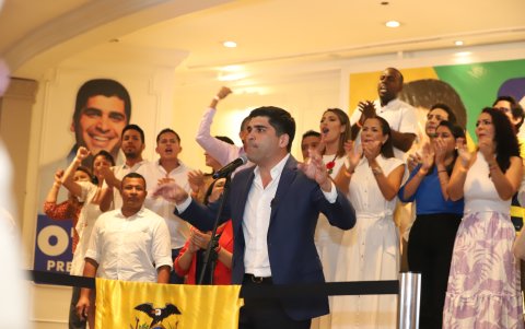 En la primera vuelta electoral, Otto Sonnenholzner obtuvo el quinto lugar, con el 7.06% de los votos.