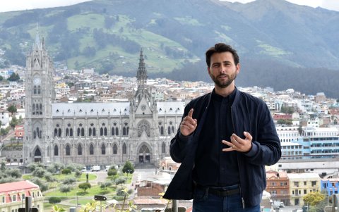 El ministro de Turismo Niels Olsen.