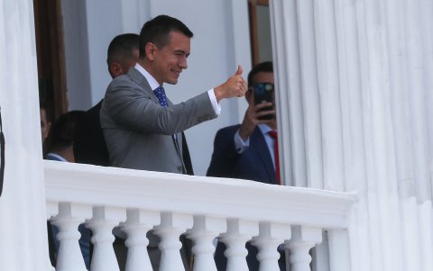 Daniel Noboa, de la alianza ADN, culminará el periodo de Guillermo Lasso hasta 2025.