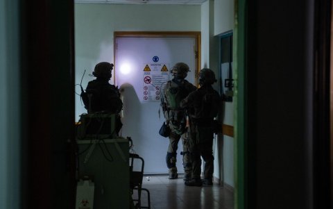 Elementos del Ejército de Israel continúan ejecutado actividades operativas precisas y específicas dentro del Hospital al Shifa.