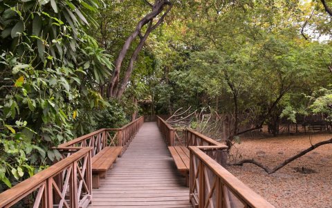 Panorámica del Parque Histórico de Guayaquil.