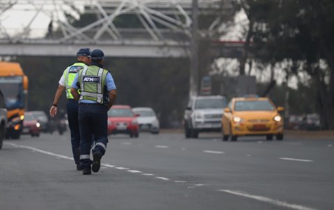 Postura. El argumento de la ATM es que esta medida que se inició el domingo reducirá los índices de siniestralidad en la vía.