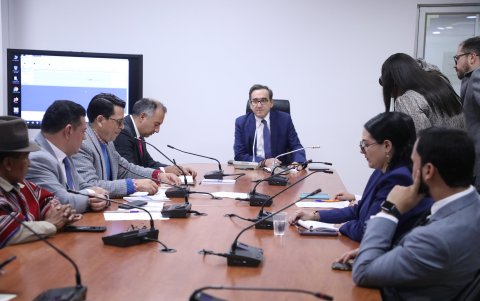 Fernando Cedeño, también del correísmo, obtuvo la presidencia de la mesa de Justicia.