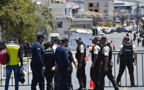 Personal de la Policía Nacional y de la Agencia Metropolitana de Tránsito serán parte del operativo de seguridad.