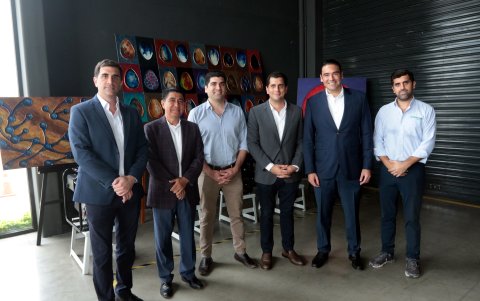 Dieter Sonnenholzner Sper, Wilson Cañizares, Otto Sonnenholzner, Ramón Sonnenholzner, Juan José Yúnez y Ghunter Sonnenholzner.