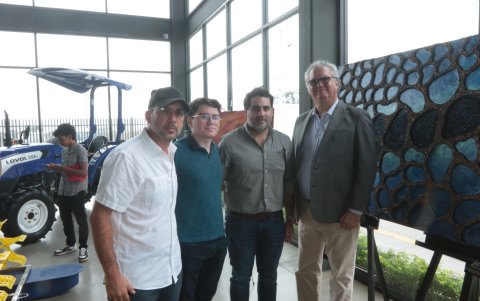 Javier Marún, Sebastián Manzur, Juan Martin Tanca y Marcel Laniado.