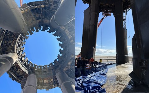 Tras la segunda prueba, la plataforma de lanzamiento de la Starship se encuentra en excelentes condiciones, según Elon Musk