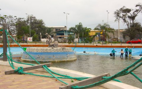 La ciudadanía exige a la Alcaldía que intervenga la obra, como lo ha prometido, para recuperar la convivencia en el lugar.