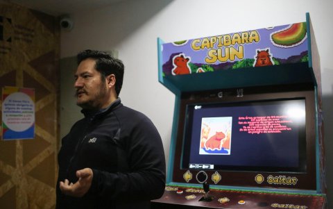 El creador del juego de arcade 