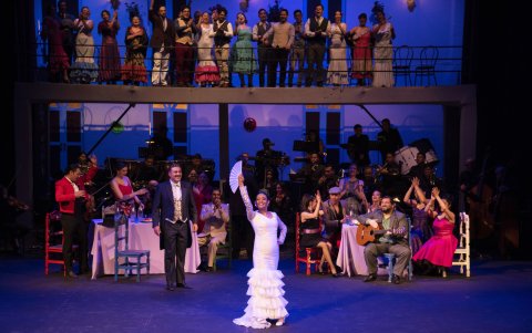 La presentación contó con el apoyo de Zarzuela Colombia.