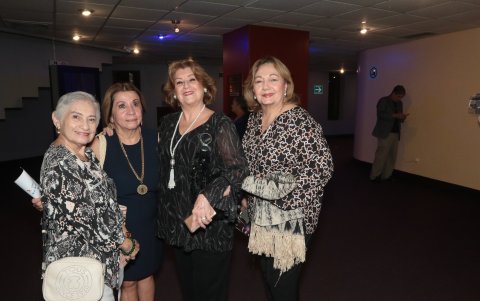 Martha Franco, GalÚ Guerrero, Glenda Falquez y Mercy de Baquerizo.
