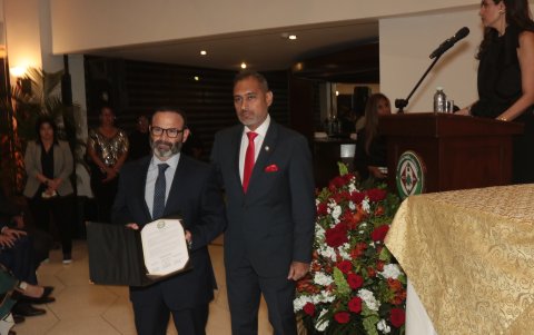 Jorge Wated y Félix Gelo.