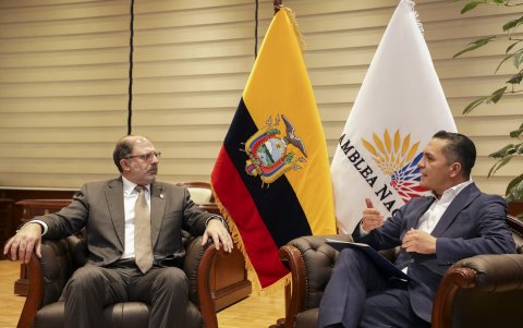 El presidente de la Asamblea Nacional, Henry Kronfle, recibió días atrás a Wilman Terán.