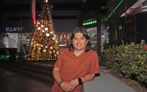 Juan Pablo Fonseca, de 39 años, llegó a la urbe porteña para desenvolverse en su rama: la jurisprudencia.