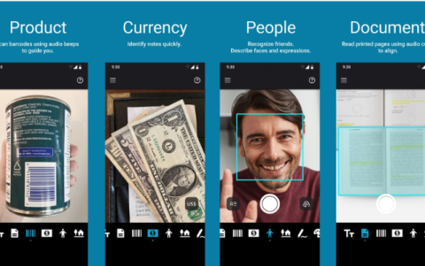 Caracteristicas de 'Seeing AI'