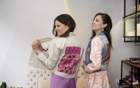 Manuela Merchán y Daniela Ayala.