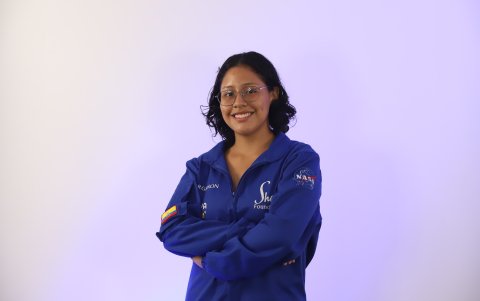 Gemma Andrade, entusiasmada por explorar diferentes ramas del conocimiento, destacó la capacidad de introspección como experiencia