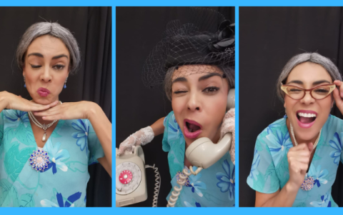 Rebelde y cómica, Cuquita se parece a su creadora.