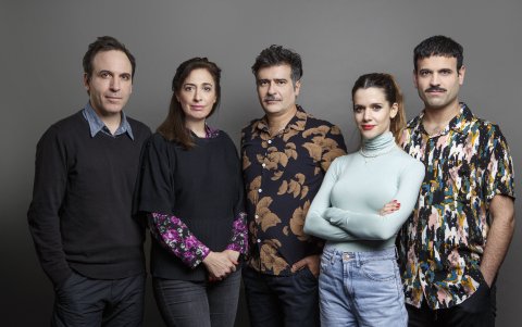 Ellos son parte del elenco de la obra