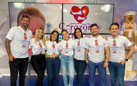 Karime Borja junto a sus compañeros de TC.