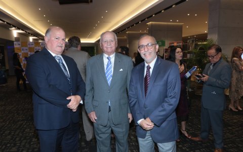 Nery Hadatty, Mauricio Rada y Rafael Miranda.