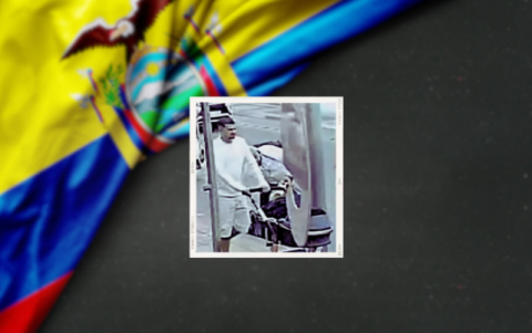 Alias Satanás fue captado por cámaras de seguridad.