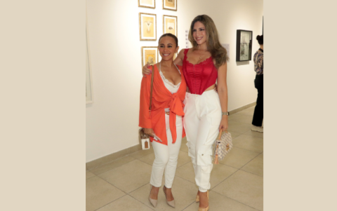 Tatiana Casanova y Andrea Chávez.