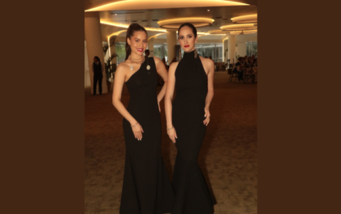 María Guillén y Diana Estrada.