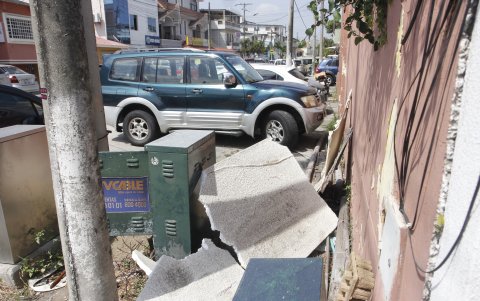Limpieza. La falta de arreglos y tachos de basura es otra de las quejas de los ciudadanos.