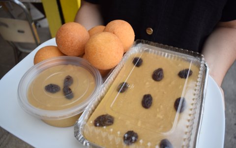 Bueñuelo con natilla, el pedido más común en navidad por los colombianos.