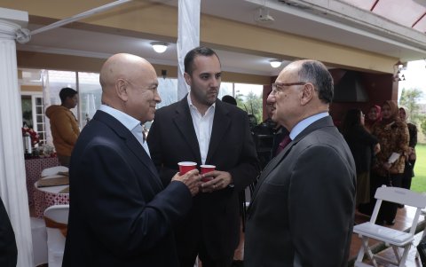 Luis Hernández, Juan Carlos Holguín y Rafael Paredes.
